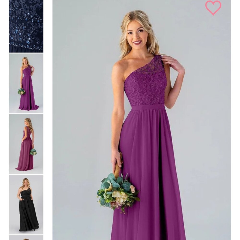Kennedy Blue - Shannon Beaded Mulberry Dress (size 6)